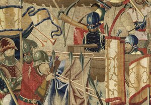 Tapestry Showing the Conquests of King Alfonso V of Portugal (Detail)