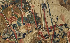 Tapestry Showing the Conquests of King Alfonso V of Portugal (Detail)