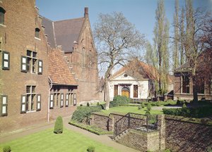 View of the House of the Abbess, the Refectory and a Dormitory