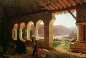 Joan of Arc Consulting with the Hermit, on the Mission She Has to Accomplish, at the Hermitage of Vaucouleurs, 1819