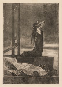 Capital Punishment: The Pain of Death by Félicien Rops