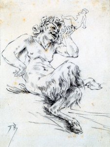 Fauna by Félicien Rops
