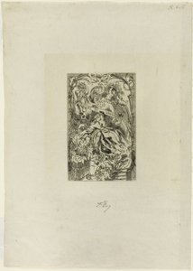 Frontispiece for Point de Lendemain by Félicien Rops