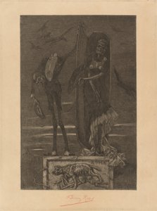 The Supreme Vice: Frontispiece by Félicien Rops