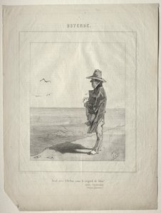 Ostend (Alone with the Ocean under the Gaze of God!) by Félicien Rops