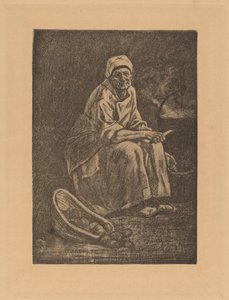 Oude-Kate by Félicien Rops
