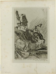 The Drinker by Félicien Rops