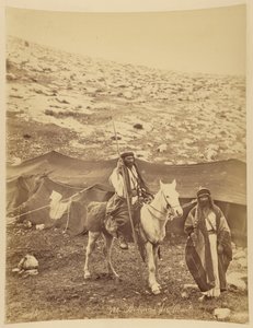 Bedouins of Moab by Félix Bonfils