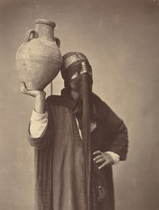 Water Carrier in Cairo by Félix Bonfils