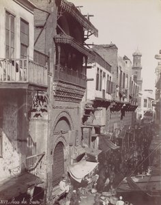 Rue du Caire, 1870s by Félix Bonfils