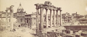 The Roman Forum by Félix Bonfils