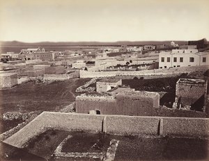 View of the city of Haifa, Israel by Félix Bonfils