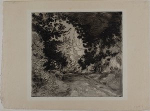 The Path of Coutures, in Sèvres by Félix Henri Bracquemond