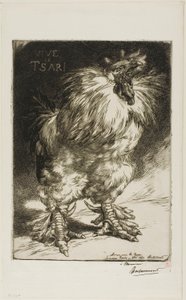 Long Live the Czar! by Félix Henri Bracquemond