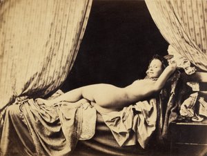 Female Nude by Félix Jacques Moulin