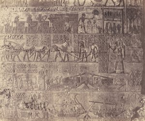 El-Kab éléthya, Architecture Hypogéenne - Tombeau de Phapé - Sculptu..., 1851-52, printed 1853-54