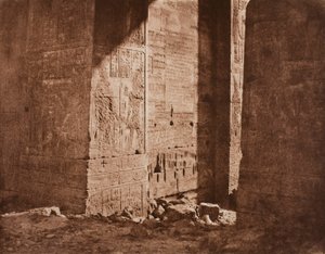 First Pylon - French Inscription Carved on the Eastern Embrasure at Point H, Island of Philae