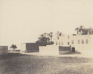 Syout, Arab Dwellings on the Banks of the Nile, 1851-52, printed 1853-54