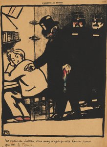 Crimes and Punishments XXI, 778: By order of the Sultan by Félix Vallotton