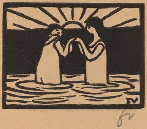 Playing in the Sun by Félix Vallotton
