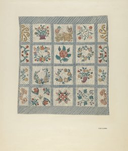 Friendship Quilt by Flora G. Guerra