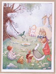 And it sang so beautifully that the inhabitants around gave it money by Flora White