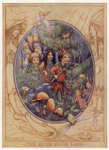 The Never Never Land by Flora White