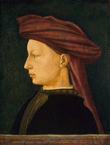 Profile Portrait of a Young Man by Florentine 15th Century