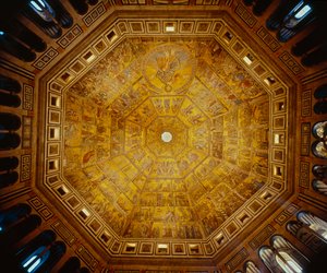 Domed Ceiling of St Johns Baptistry, Florence by Florentine School