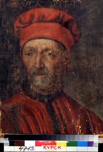 Portrait of the Rich Florentine Banker Luca Pitti