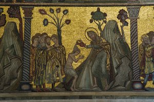 The Baptism of Christ by Florentine School