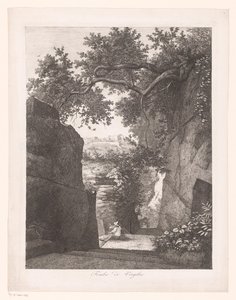 Man with Dog, Sitting by the Tomb of Virgil