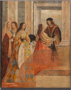 Meeting of the Betrothed Couple by Floriano Ferramola