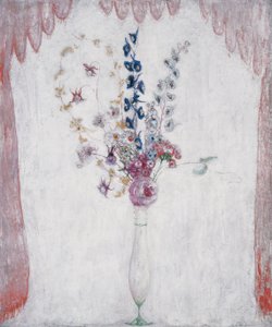 Delphiniums and Columbine, c.1923 by Florine Stettheimer
