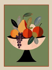 Vibrant Fruit Still Life