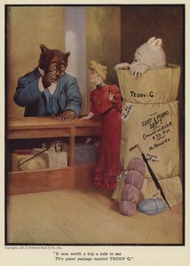 It Was Worth a Trip a Mile to See This Paper Package Marked TEDDY - G by Floyd V. Campbell
