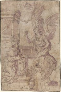 The Annunciation by Follower of Frans Floris I