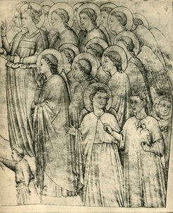 Detail (Allegory of Poverty) by Follower of Giotto