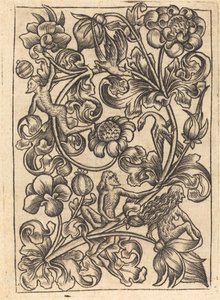 Ornament with Wild Folk by Follower of Master E.S.