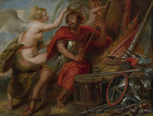 The Apotheosis of the Hero by Follower of Peter Paul Rubens.