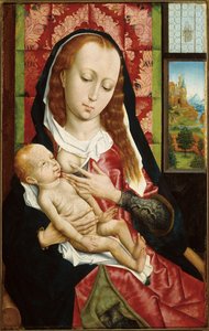 The Virgin and Child by Follower of Rogier van der Weyden