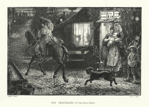 The Traveller by Ford Madox (after) Brown