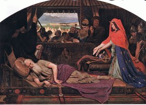 Cordelia and King Lear by Ford Madox Brown