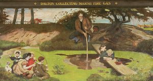 Dalton Collecting Marsh Fire Gas