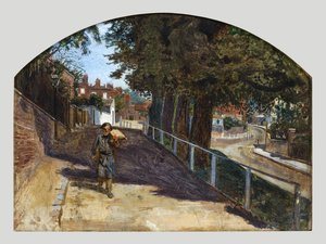 Heath Street, Hampstead by Ford Madox Brown