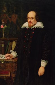Portrait of William Shakespeare (1564-1616) 1849
