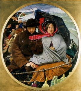 The Last of England, 1852-55 by Ford Madox Brown