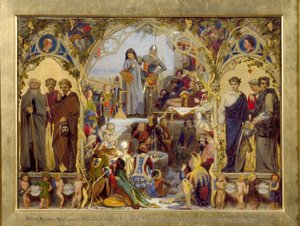 The Seeds and Fruits of English Poetry, 1845-1853 by Ford Madox Brown