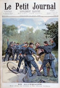 A Brawl Between German Soldiers and Bavarian Officers, Germany by Fortuné Méaulle