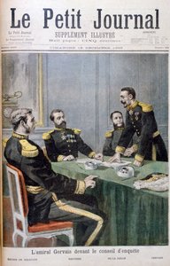 Admiral Gervais in Front of the Investigation Board
